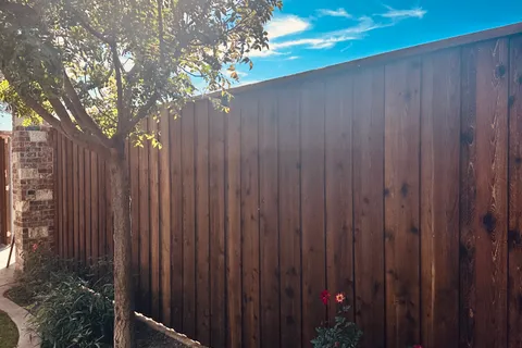 Fence installation project by Hudson Fence Company in Lubbock, TX